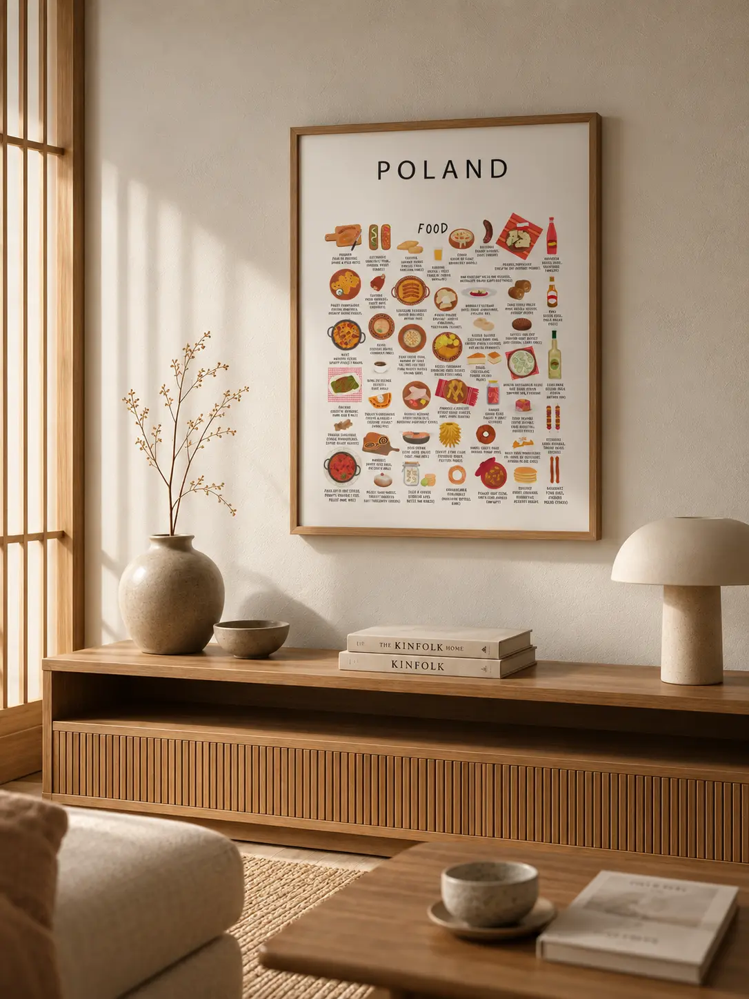 Poland illustrated food collection by Maison Maps